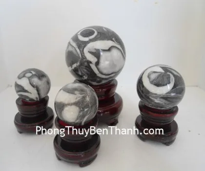 Quả cầu đá dạ quang xanh ( 1.569kg ) FGM144-F2-6136