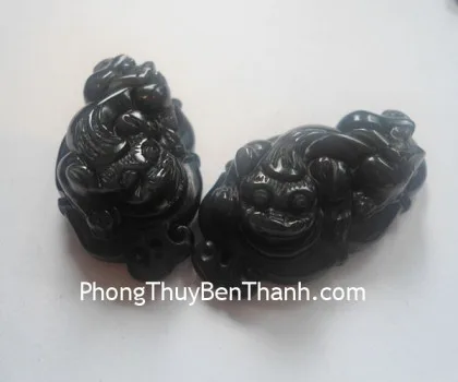 Tỳ hưu ngọc Phỉ Thúy xanh đậm vân mây A+++++ (GCN:620 - 33.39gr) FS6897-F2-8448